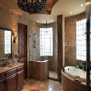 stone bathroom