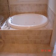 jacuzzi front deck splash tiled