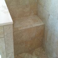 solid bench shower seat