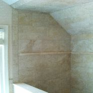 shower walls sealing tiled