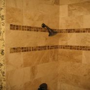 marble walls glass desing deco