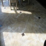 kitchen floor granite corners